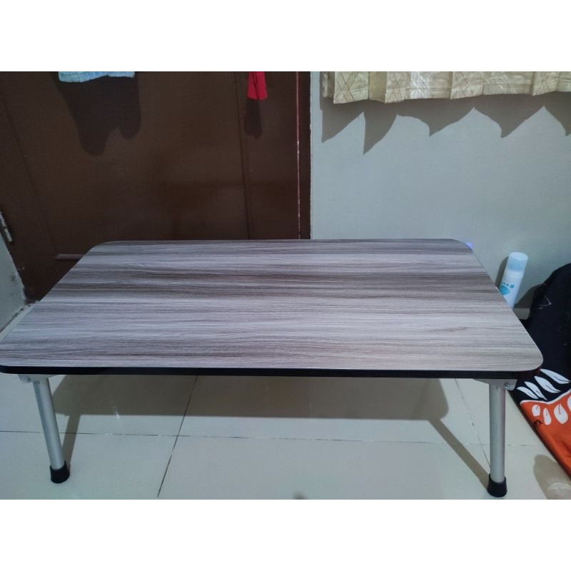 Meja lipat 80x40 tinggi 30cm free kardus dan pelindung