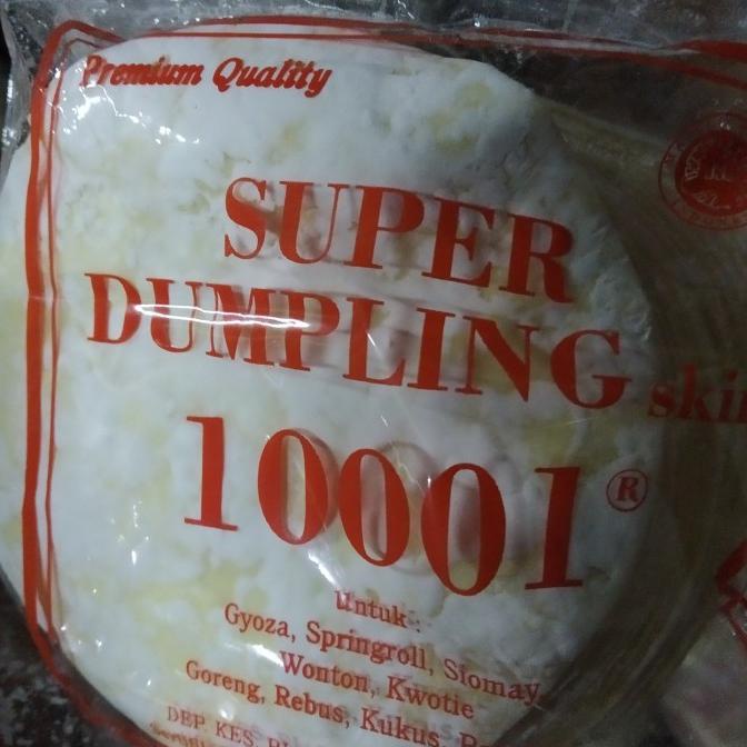 

Kulit Pangsit Super Dumpling 10001 isi 50pcs/pack TERLARIS TERPERCAYA ORIGINAL