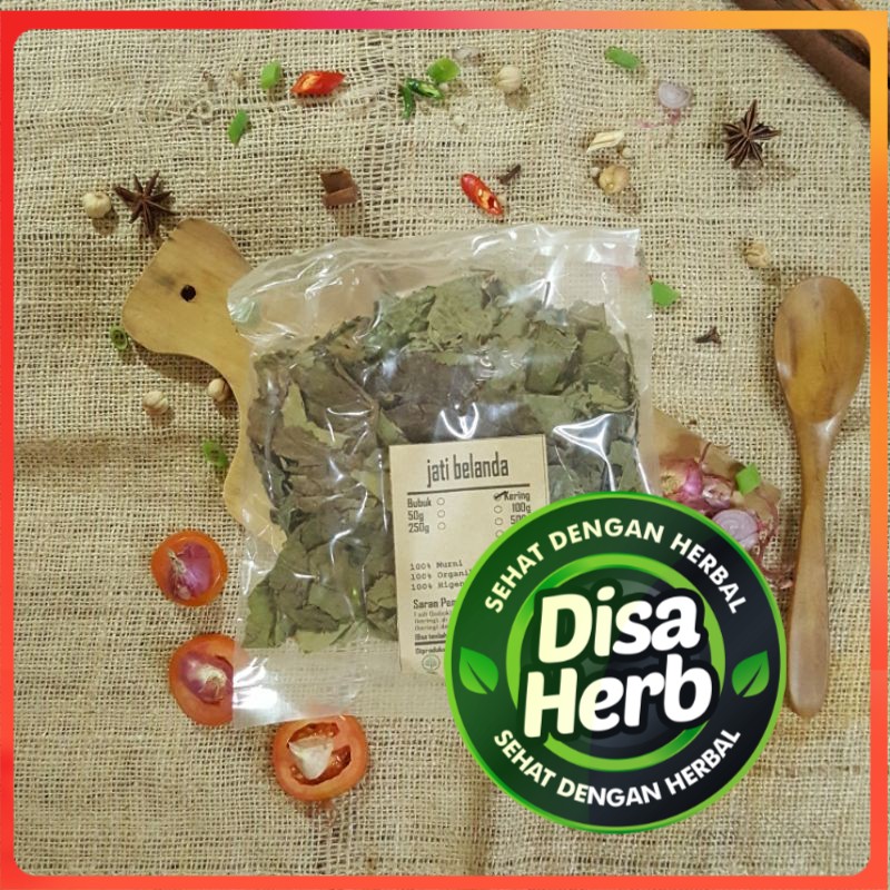 

DAUN JATI BELANDA KERING 100 GRAM - Sonchus Arvensis - MURNI - JSR - REMPAH