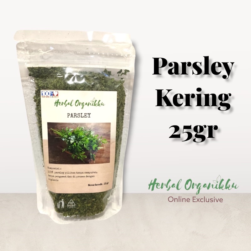 

Parsley USA / Turkey Import 25 & 50gr | Daun Peterseli Kering