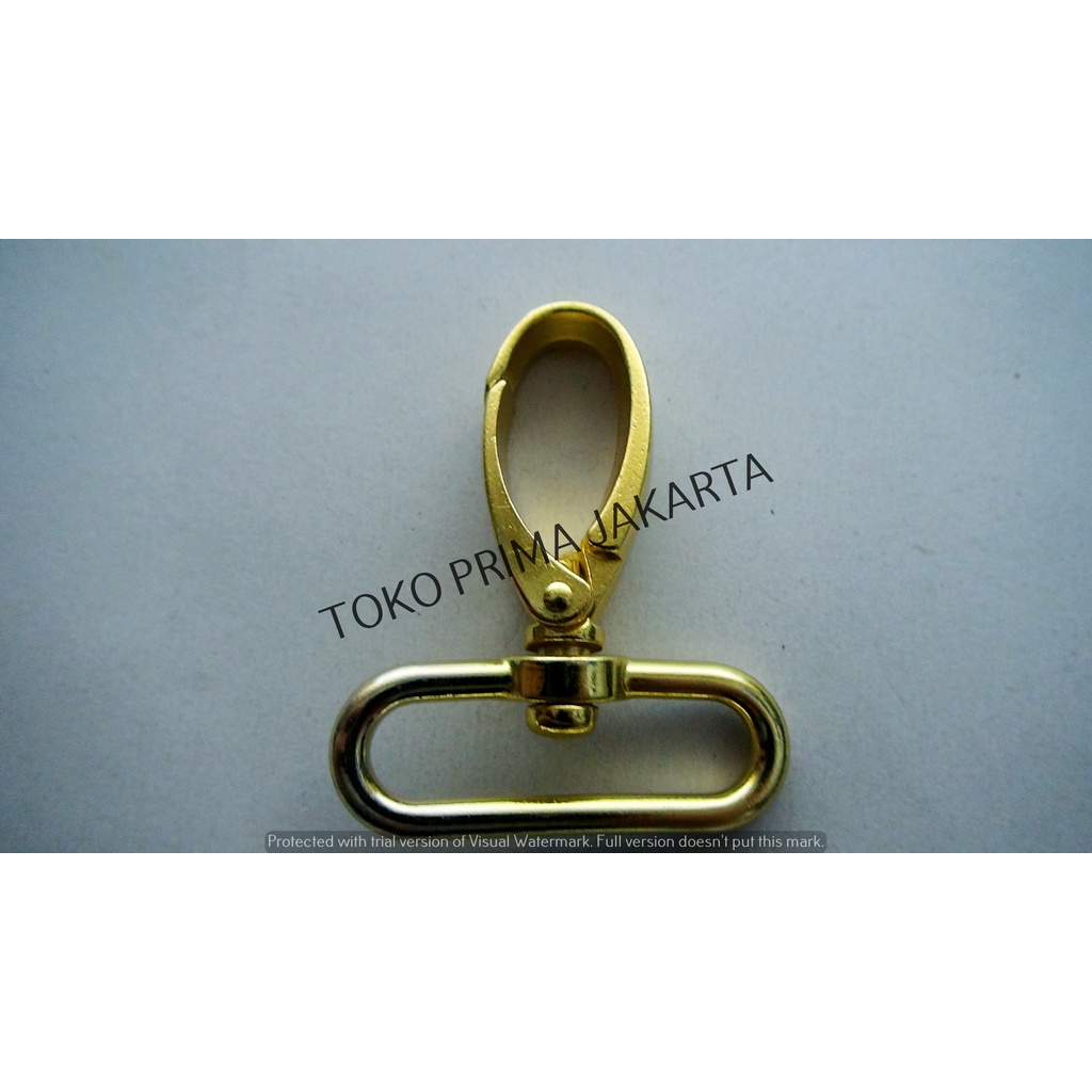 

AKSESORIS CANTELAN GANTUNGAN KOKOT KAITAN METAL BAG HOOK PENGAIT BESI 215-38 MM MAS