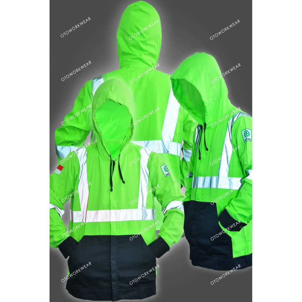 Wearpack Safety Dengan Penutup Kepala