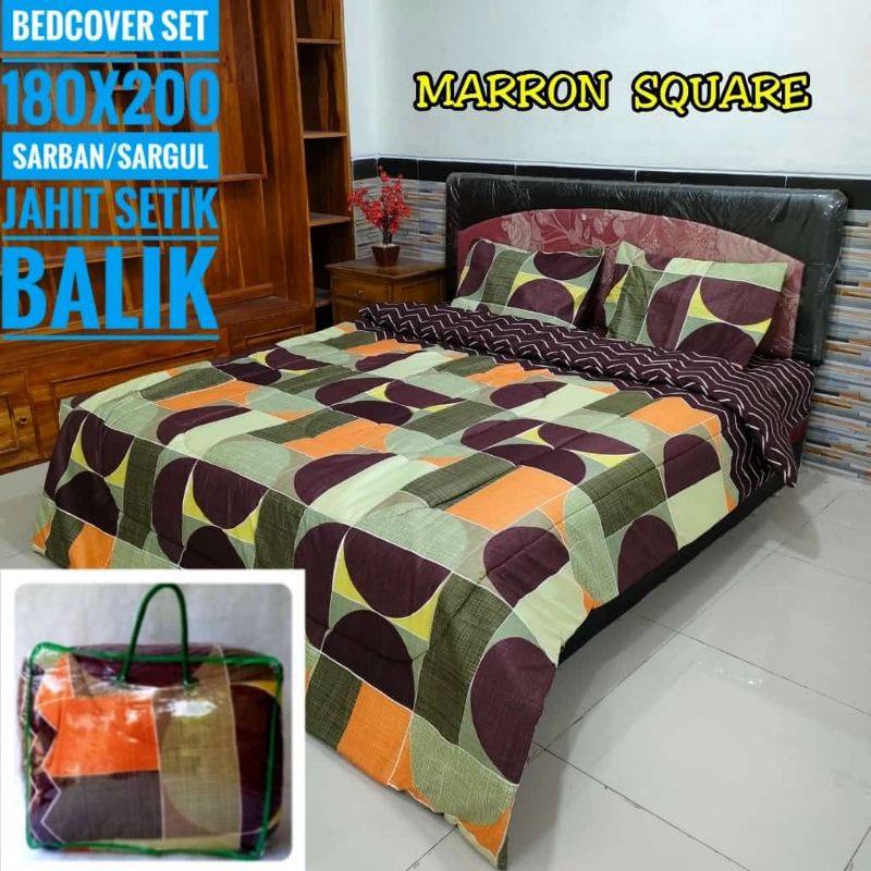 Set badcover 180*200 produsen set bc grosir badcover