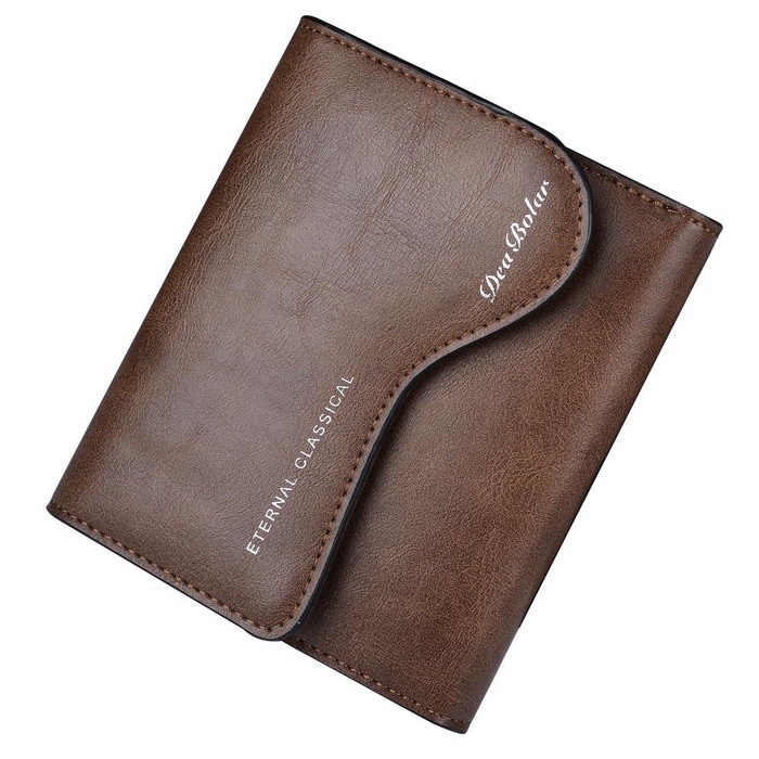 DOMPET LV CUCUMBER KOTAK ISI BANYAK 2REST 2ruang D Dompet Lipat Kulit Pria Dompet Deabolar K3202-2