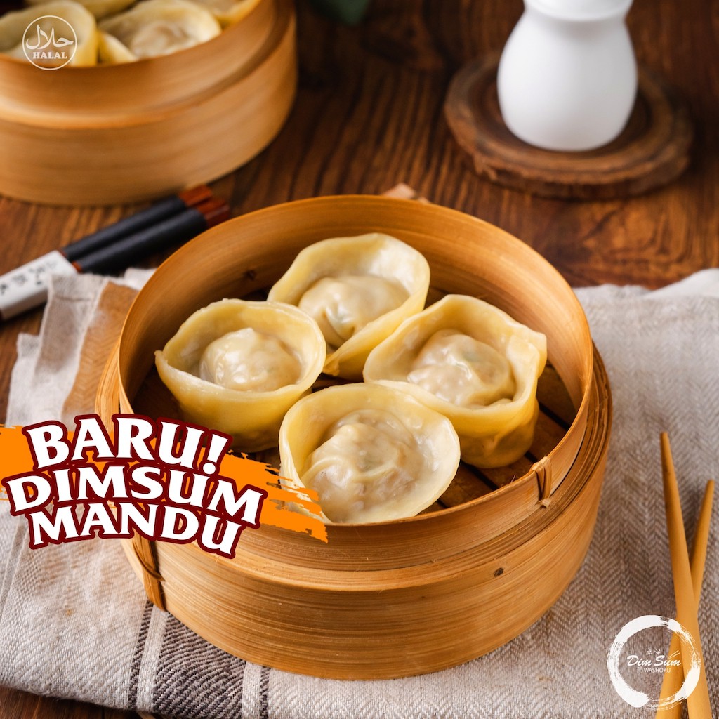 

MANDU DIMSUM (100 PCS) - WASHOKU DIMSUM