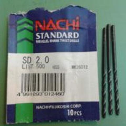 Mata Bor Besi Nachi 2.0 mm