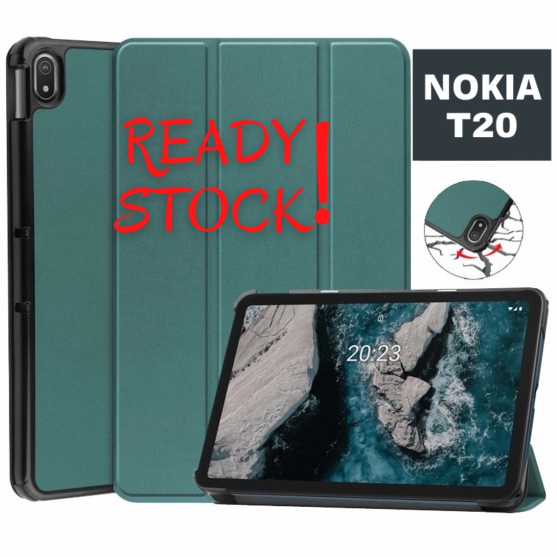 Nokia T20 Case Flip Standing Auto Wake UP Smartcase Nokia T20