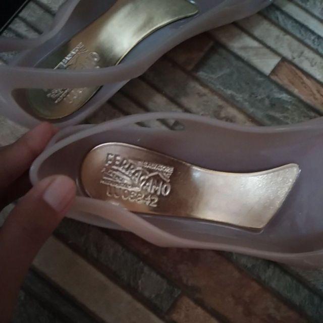  Jelly  Shoes  1 flat shoes  sepatu kantor sepatu 