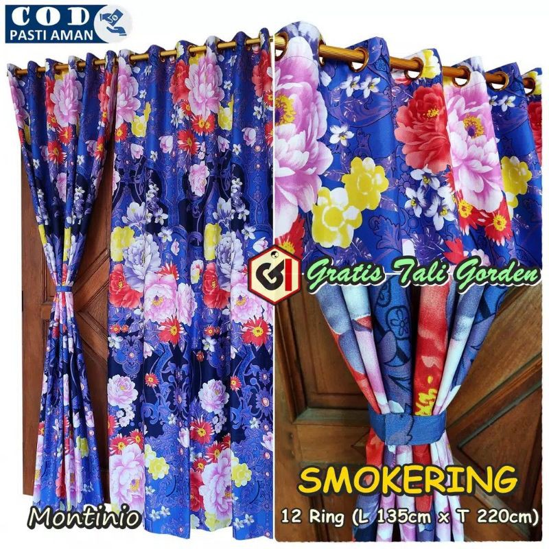 Hordeng pintu & jendela 12 ring