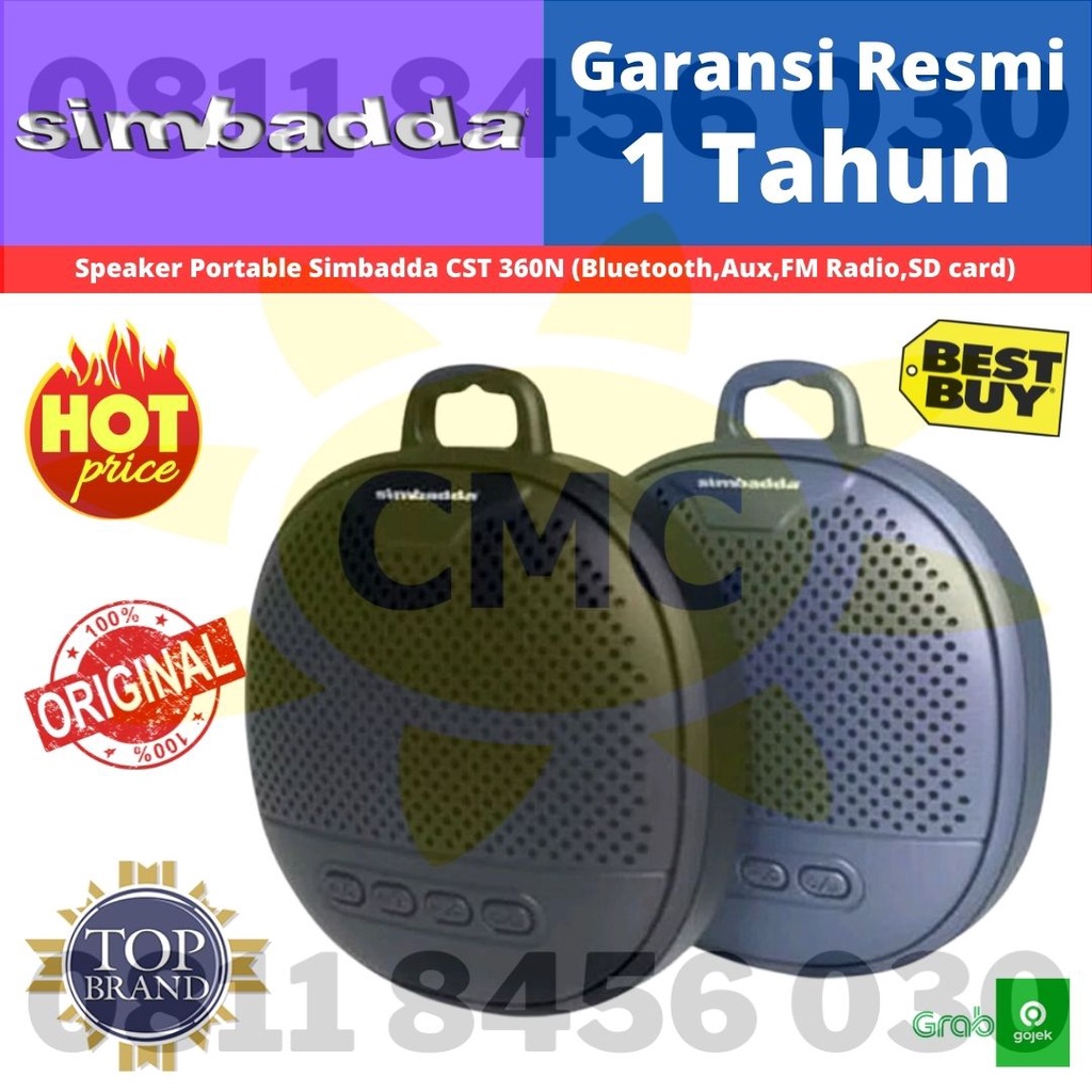 SIMBADDA CST 360N MINI Portable Bluetooth Speaker