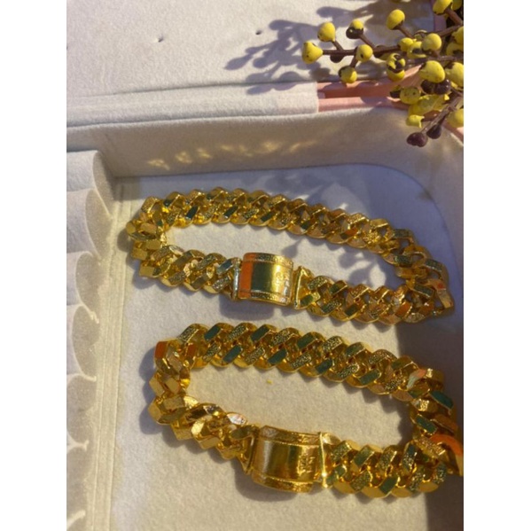 gelang lapis emas 999