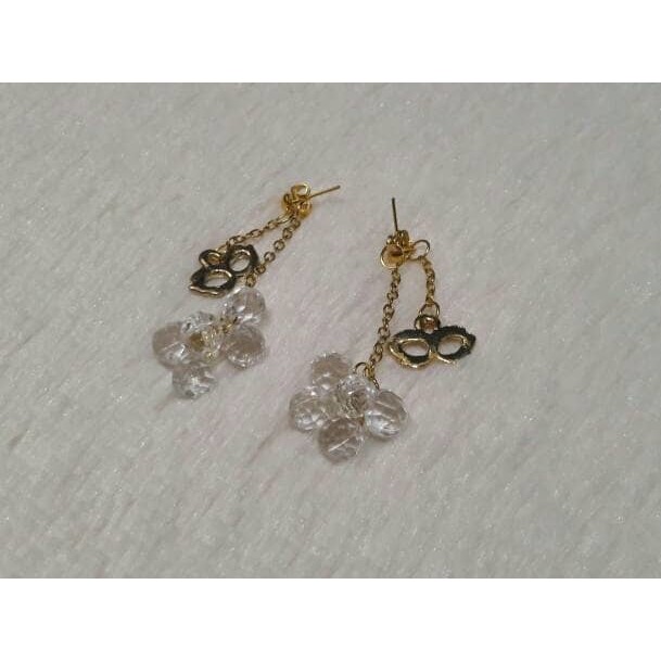 Baru Anting Motif 5 Manik dan Topeng Diskon