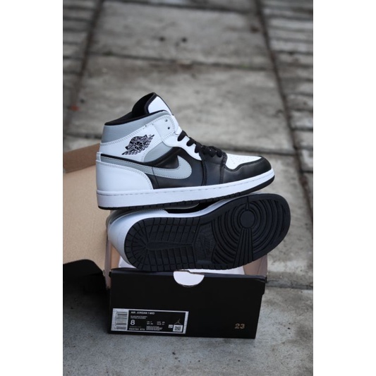 Jordan 1 Mid White Shadow