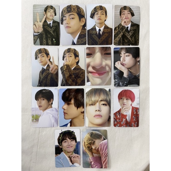photocard pc v taehyung BTS dicon 101 set