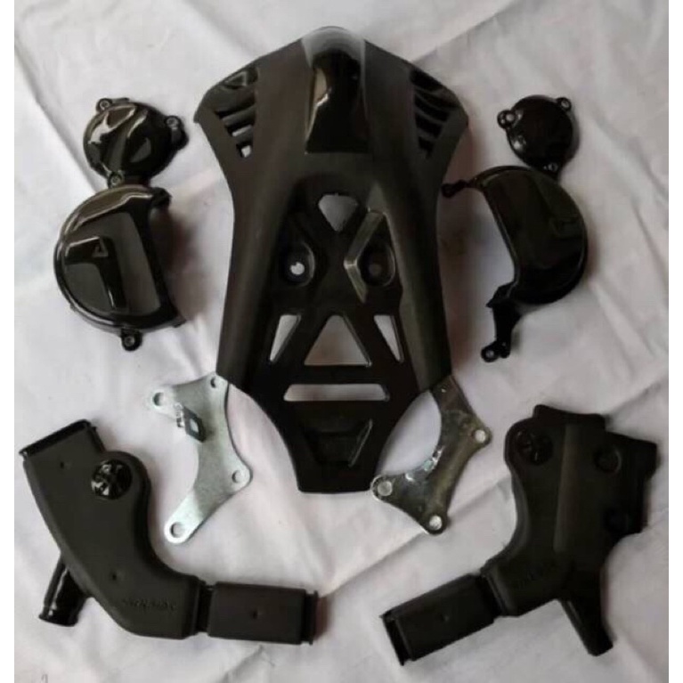 cover mesin klx / d-tracker cover rangka cover mesin klx dtracker