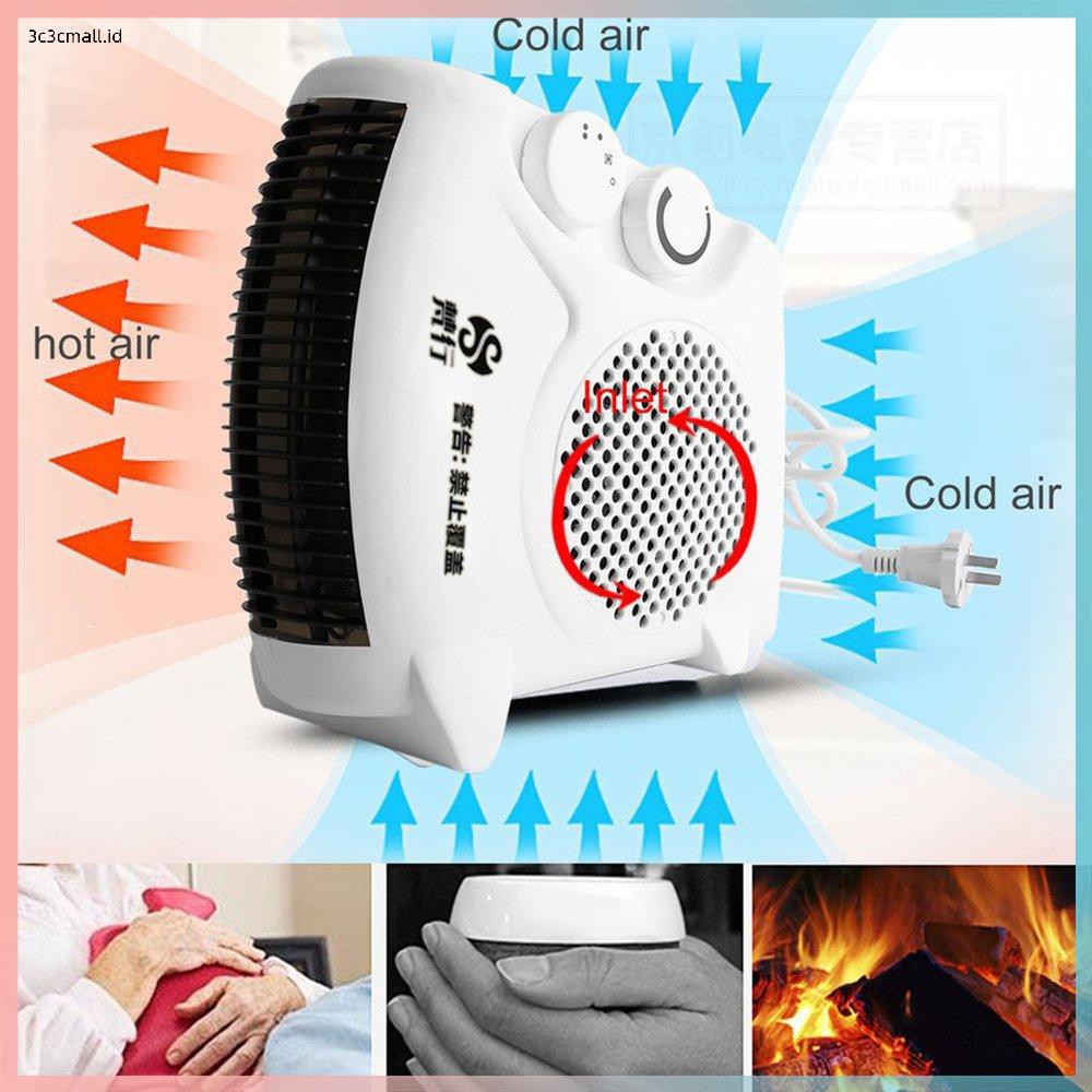 Readyportable Electric Heater Bathroom Warm Air Blower Fan Home Heater Shopee Indonesia
