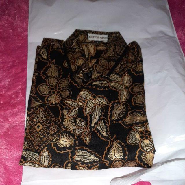 Kiddy & Kiddo & Kiddyandkiddo Eston Brown Batik Shirt