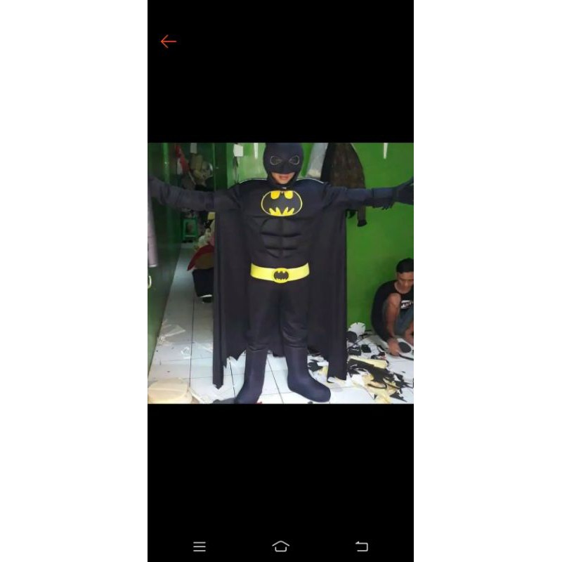 Kostum Badut BATMAN (Badut Betman)