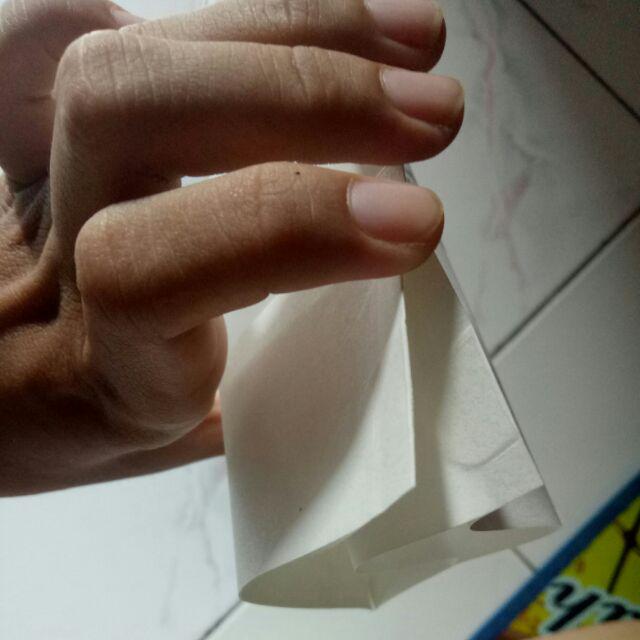 Standing Pouch Window White Putih 12x20 200gr Kemasan Premium Jendela Packaging Zip Kantong Plastik