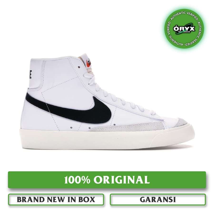 Nike Blazer Mid '77 Vintage White / Black (BQ6806-100) 100% ORIGINAL