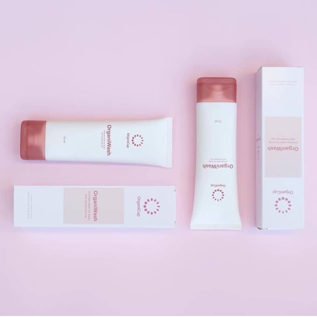 OrganiWash - Sabun Pembersih Menstrual Cup