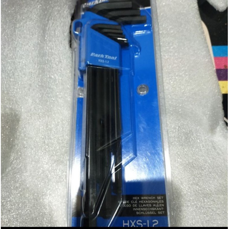 KUNCI L SET PROFESIONAL L-SHAPED HEX WRENCH SET PARK TOOL HXS-1.2 
