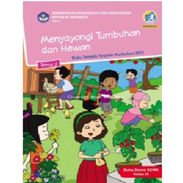 

Kelas 3 Siswa - Buku Tematik Terpadu K.13 Tema 5 Cuaca Semester 2