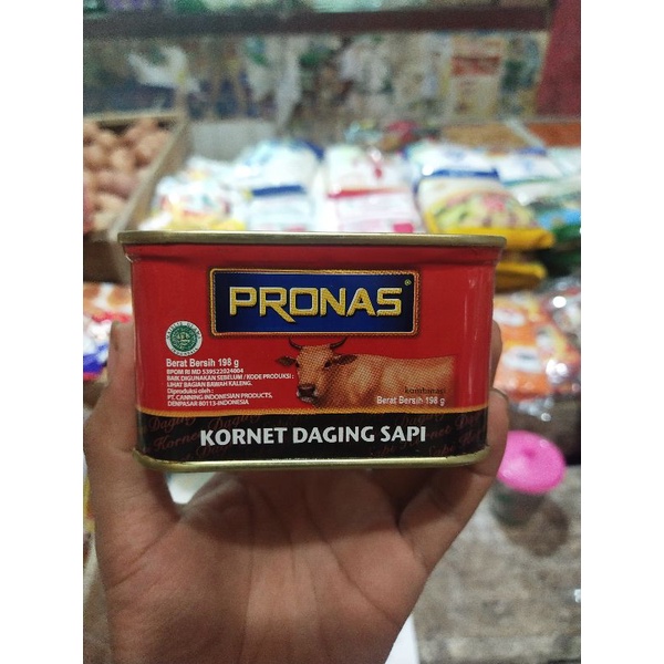 

Pronas Kornet Daging Sapi 198 gr
