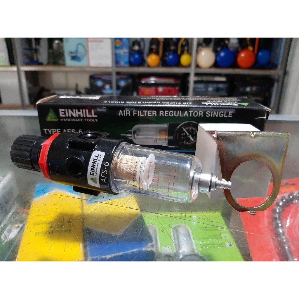 regulator filter Angin Kompresor /  Air Filter Regulator Single EINHILL