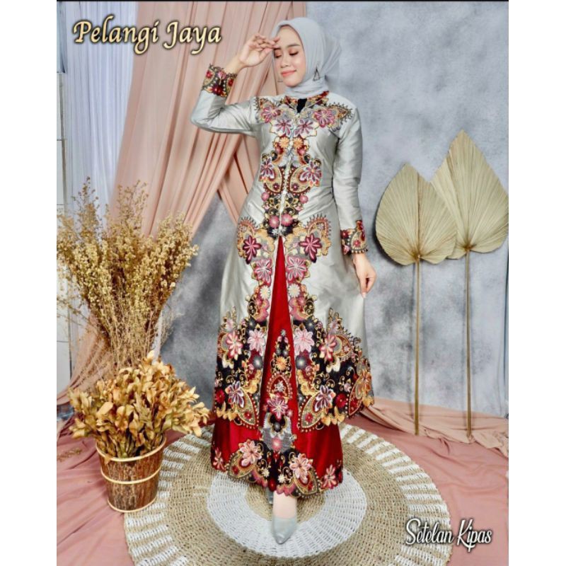 BEST SELLER &lt; STELAN ROK KIPAS SAPU JAGAT//KEBAYA PESTA//KEBAYA MODREN//BY MEKAR JAYA KEBAYA