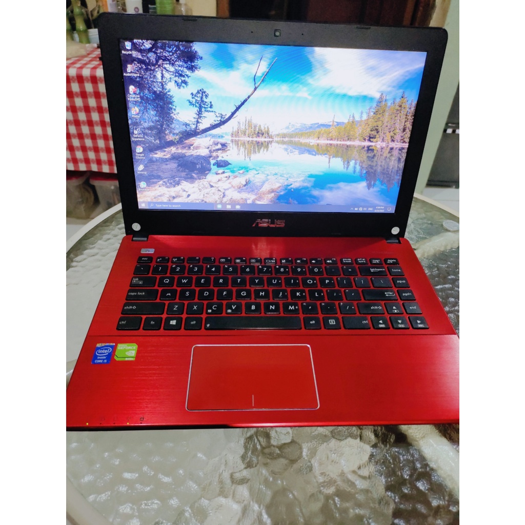 Garansi 3 bulan, Laptop Asus Gaming core i5 generasi 4, dual VGA, Ram 6Gb HDD 1000Gb