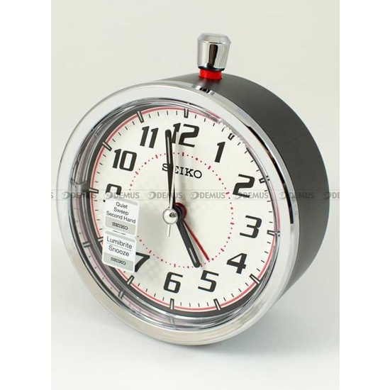 Seiko Alarm Clock QHE147J QHE147K Lumibrite Snooze - Jam Weker QHE147