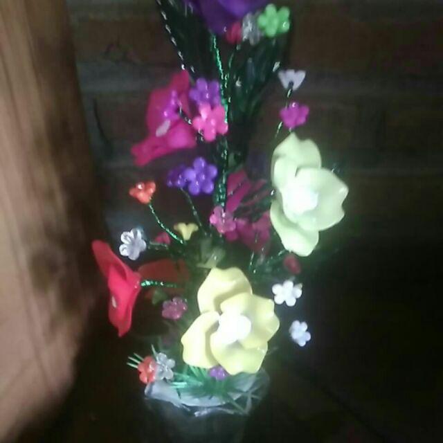 Pajangan Bunga Hias Akrilik D Rainbow Dekorasi Akrilik