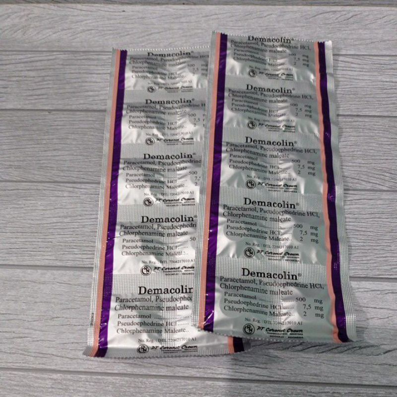 Demacolin Tablet (strip)