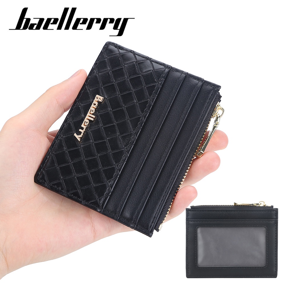 BAELLERRY NR091 Dompet Kartu Wanita Bahan Kulit PU Leather Premium WATCHKITE WKOS