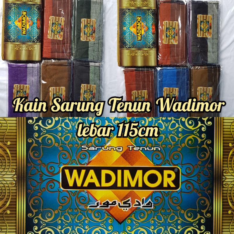 Kain Sarung Tenun Wadimor / sarong halus lembut murah