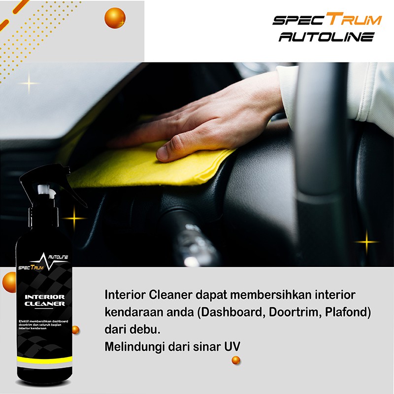 SPECTRUM INTERIOR CLEANER PEMBERSIH DASHBOARD DOORTRIM PLAFON MOBIL BISA COD PGM