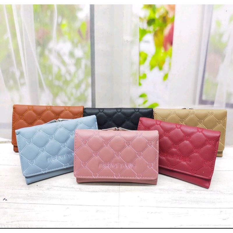 DOMPET WANITA FOREVER YOUNG DOMPET BEHEL LIPAT 3 UKURAN TANGGUNG