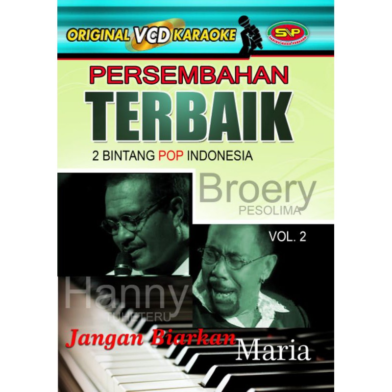 Kaset VCD lagu Broery & Hany tuheteru