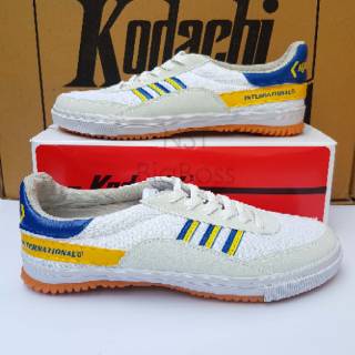  Sepatu  Capung Badminton  Volley kodachi 8116 Kuning Biru 