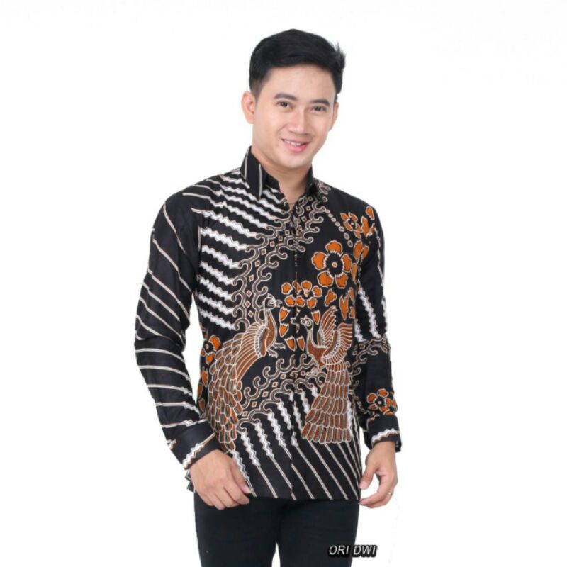 KEMEJA BATIK PRIA BATIK NAKULA TERPOPULER PROMO BIG SALE TERMURAH DI SHOPEE