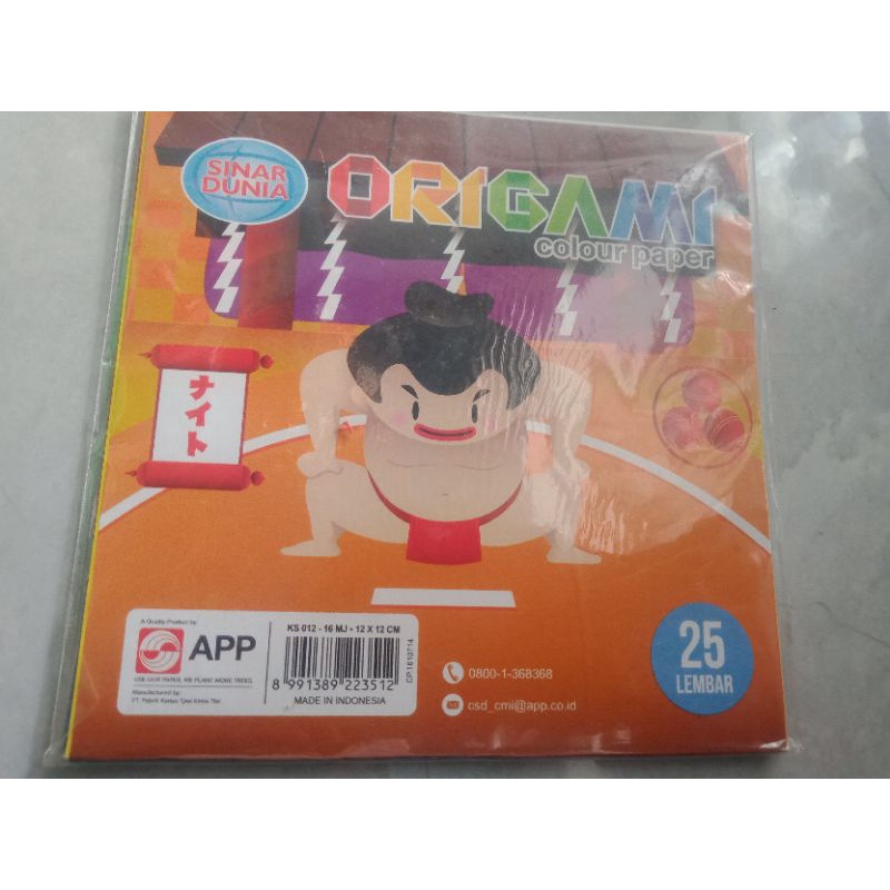 

origami kertas lipat