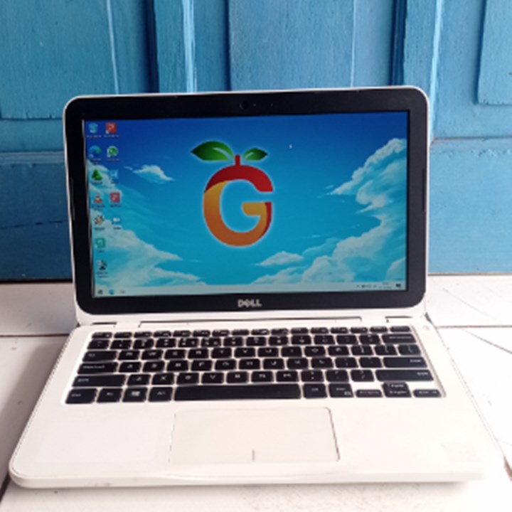 Dell INspiron 11-3162 Putih Slim Tipis  12 inch Intel Celeron N3050 RAM 4GB SSD 120GB Windows 10 net