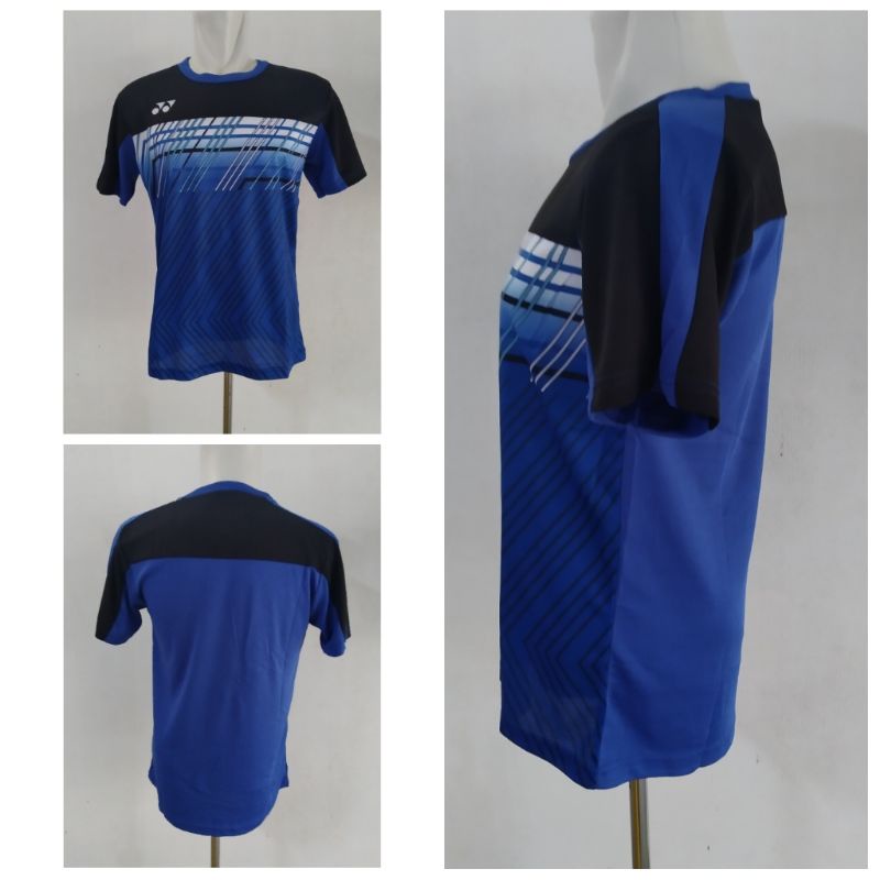 Baju Badminton / Kaos Bulutangkis Y163 Polos