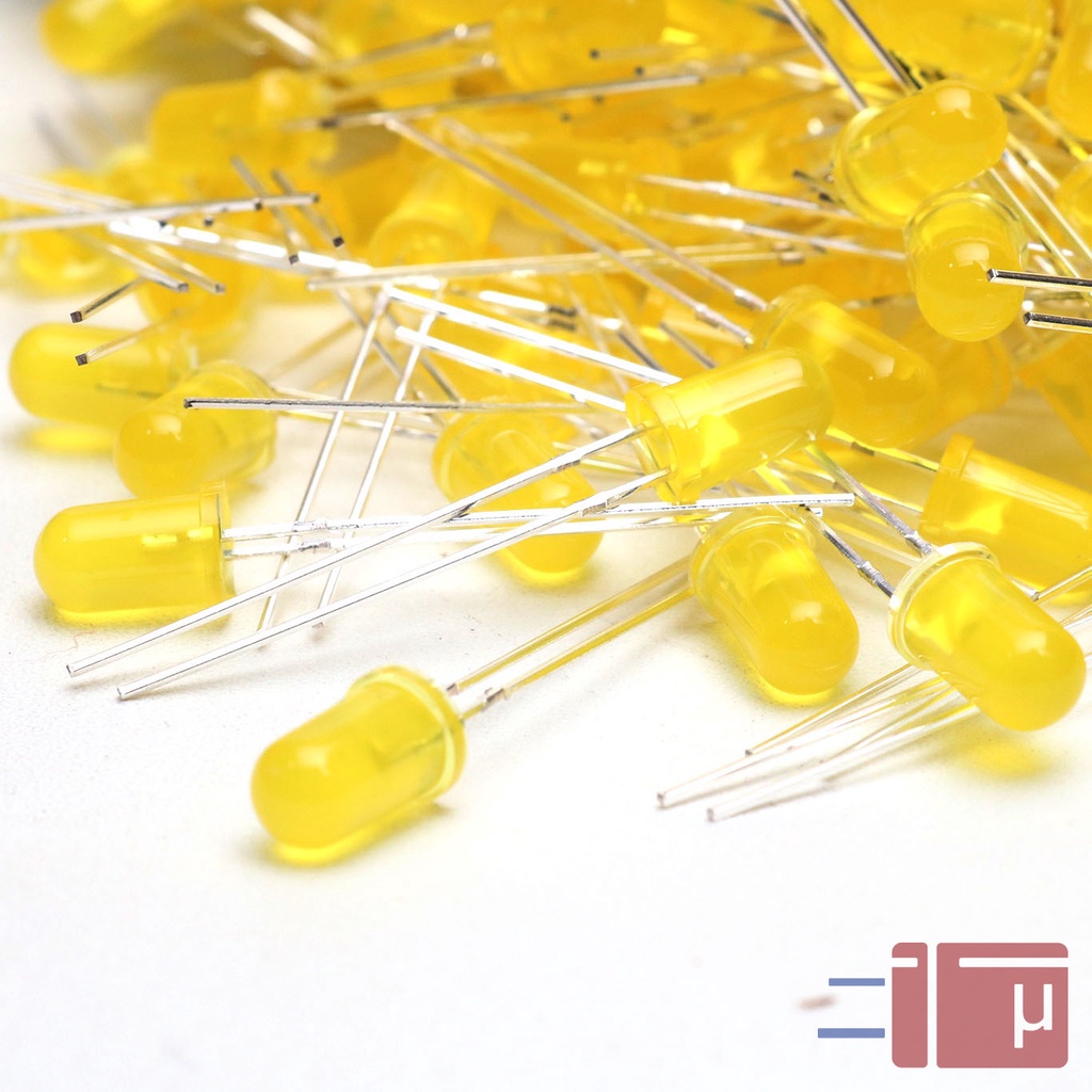 x10 Led 5mm Kuning Diffused Untuk Indikator