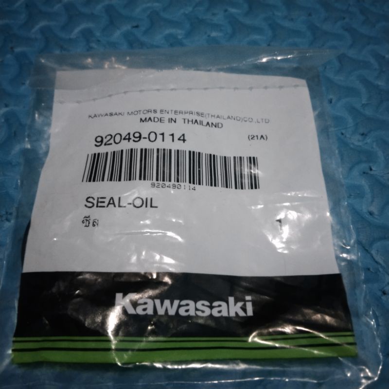 seal sil tromol belakang klx 150 D-Tracker 150 original Kawasaki 92049-0114