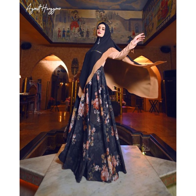 DE'LOFA SYAR'I BY AGOEST HANGGONO | GAMIS SYARI PREMIUM SET KHIMAR