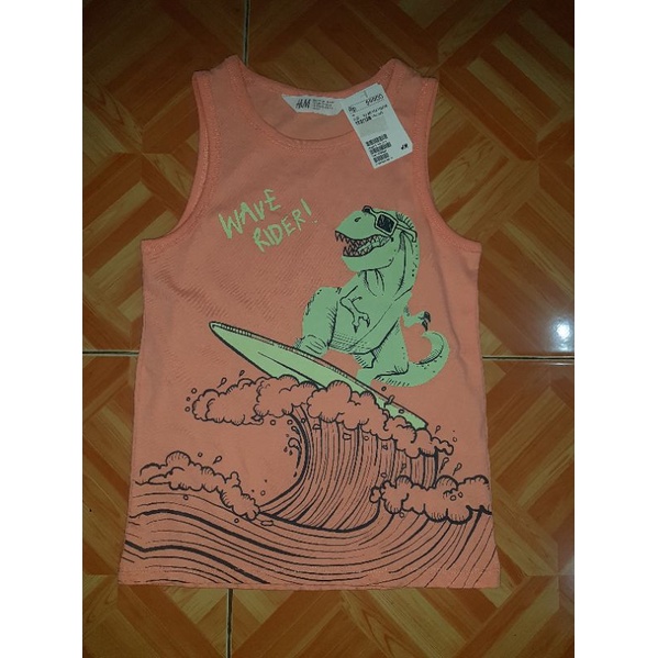 Singlet Anak H&amp;M Wave Rider Orange