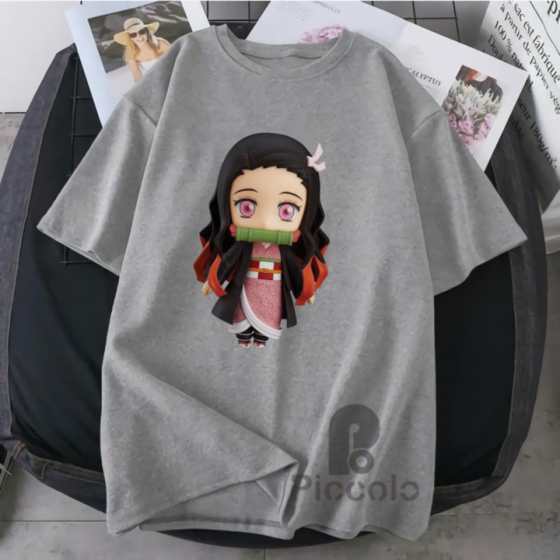 baju kaos anak anak Kitana Kimetsu No Yaiba / Baju Kaos Demon Slayer Nezuko Zenitsu t shirt