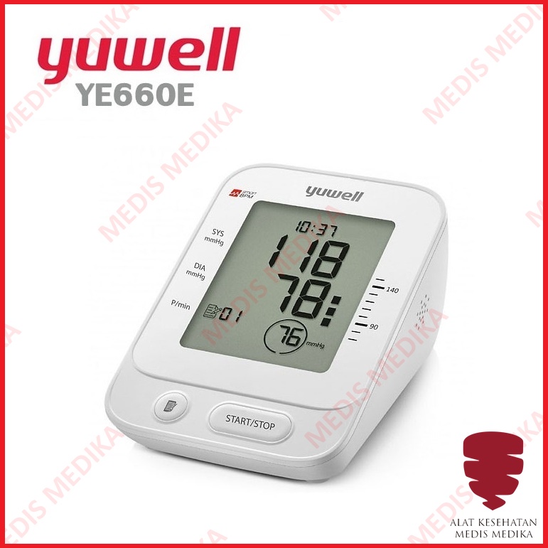 Yuwell YE660E Tensimeter Alat Ukur Cek Tekanan Darah Tensi Digital